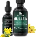 Mullein Drops for Lungs - Lung cleanse & Detox - Mullein Leaf Extraction for Lungs - Lungs - Lung Detox for Smokers - Bronchial and Immune 支持 - Mullein Leaf Drops 4 Fl Oz