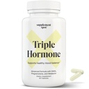 天然Mood平衡补充剂w/Melatonin、DHEA和Pregnenolone-旨在增加男女能量的制定(60卡普勒)