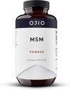 纯OptiMSM MSM 粉末 - MSM 补充剂 - 联合,皮肤,毛发,钉子 - 科舍尔,维根,格卢滕自由,非GMO,无农药或除草剂 - 16 oz (包1)