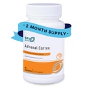 Klaire Labs SFI 健康肾上腺酶- Cortex - Cortisol 健康目标肾上腺酶支持补充剂 - 纯化, BSE- Free Lyophilized 提取自 Pasture-Fed Bovine (60 Capsules)