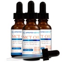 核准的科学 MCT 石油 -- -- 纯中天Triglyceride(MCT) 产自含卡普里利酸(C8)和卡普里酸(C10)的椰子油 -- -- Vegan, 60毫升 -- -- 包装为3