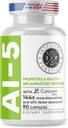 肠胃固醇 AI-5 - 消化草药 Capsule Supplement w/CurcuWIN, Turmeric, Curcumin, Boswellia Serrata, Ginger Root & EGCG Green Tea for Gut & 消化健康支持,非GMO,奶制品免费