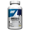 GAT SPORT Omega-3 鱼油、高潜力环保局、DHA、大脑、GLP1支持、90软胶