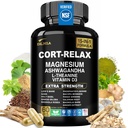 超级Calm Cortisol 补充材料有:甘油镁、Ashwagandha KSM-66、L-Theanine、磷酸盐、Ginkgo Biloba & Lions Mane 用于冷静、聚焦、精神清晰、放松、睡眠、能源