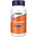 NOW 食品补充品,Pycnogenol 30 mg(法国海洋松的Proanthocyanidin的独特组合),配有300 mg Bioflavoids,60 veg Capsules