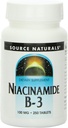 资料来源:Naturals Nacinamide维生素B-3 100毫克,250块平板(3包)