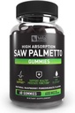 Saw Palmetto Gummys Complex for Men and Women + 头发生长补充 + 尿液功能支持 前列腺功能支持 → DHT Blocker → 60 Gummys