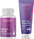 Boric Acid 阴道套件控制 - Butt & Thighs Acne Cream Cleaning for Pimples - Bundle (英语)