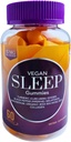 Vegan Sleep Gummys for Adults – Bio-Sleep FunionTM 与梅拉托宁,镁,涡轮,金鸡,海摩斯和科拉根 – 自然睡眠支持,压力救济,醒来刷新 – 60 Counter