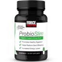 用于妇女和男子的ProbioSlim Probiotics、用于消化健康以减少暴动的Probiotics、气体和偶发痢疾,配有Prebiotics、LactoSpore和绿茶换能源,30个Capsules