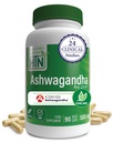 健康营养 Ashwagandha 500mg KSM"66" 90 Capsules 压力、泥液、焦点和能量 临床证明和有机根 - 仅Whitania Somnifera 提取 → Non-GMO, Gluten & Soy Free