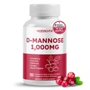 D-Mannose 配有 Cranberry, Uva Ursi, Hibiscus, Ginger, Black Pepper - 支持 Urinary Tract Health, Bladder Cleanse - 在美国制造和试验