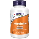 现在食品补充品,L-Arginine 500毫克,硝氧化物前体*,氨基酸,100Veg Capsules
