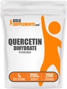 Bulk Assupports.com 奎尔西丁二水合物粉末 - 奎尔西丁补充剂 抗氧化剂来源 - Vegan & Gluten Free, 1g per service, 250g (8.8 oz) (Pack of 1)