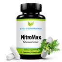 NitroMax 性能公式 — L- Arginine Nitric Oxide Supplement Plus Citrulline, AKG, Beta Alanine — 构建肌肉, 宽度, 能量, 循环 – 工作硬度 - 60 L-Arginine Capsules