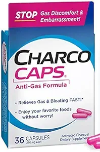 活化炭 260 mg Capsules 36 CP - 购买包装和SAVE(包装2)