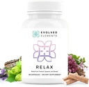 全自然肌肉放松器 60 Capsules 以镁、激情花和Valerian root → Relieves Muscle Spasms, 紧张, 并促进平静