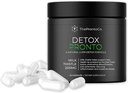 Pronto Liver Detox 补充 - 牛奶 硝酸盐提取物 200mg, Liver Cleanse & Support Pills, 肝脏健康的解毒公式, 50 Capsules