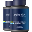ProHealth Body & Joint - 优化Curcumin Longvida(60个蔬菜瓶) (2-Pack)