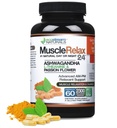 放松剂 - 肌肉放松 24/7 - 大2,300毫米日/夜 使用卡普尔最大强度支持 - 与Valerian, Passion Flower, Magnesium
