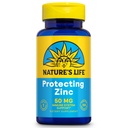 NATURE的终身保护锌50mg与2.5mg铜 - 乳胶锌辅以免疫支持,骨骼健康,肌肉功能和心脏健康支持,60天保障,100个服务,100个餐具