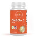 Omega 3 → 1000 mg → 鱼油 → 脂肪酸 → EPA & DHA → 非GMO → 60软胶