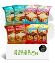 Bites Protein Brownis Variety Pack Brondies - 高蛋白(19g),Collagen & Whey 蛋白,低糖 - 8 Counter Snack & Gift Box