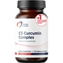 C3 Crucumin 复合体的设计 -- -- 高度生物可获性Crucuminoid Turmeric Supplement,400mg,配有3种生物活性Crucuminoids -- -- 非GMO、无胶体+蔬菜(60种Capsules)