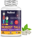 NuBest Tall QQ支持骨强力,骨健力,增强免疫力和全身健康与钙,Collagen,以及5岁+和9岁时的草药 QQ 60 Capsules QQ 1个月供应量