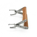 WEICHUAN 蜜蜂蜂蜂窝框架 Grip - 无色钢蜂窝框架 Gripper, Holder and liker 工具 Wooden Handle for Bekeeper
