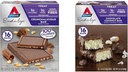 Atkins Endulge Crunchalicious巧克力酒吧 16 计算与巧克力椰子酒吧 16 计算包