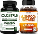 DORADO 营养 杂食 补充 1000 mg 人/服务 和蘑菇 Gummys(120 伯爵) 蘑菇 补充