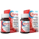 Dona Crystaline Glucosamine Sulfate, 750 Mg,膝盖舒适与联合健康支持联合补充药, 750 Mg, 60 Count (2 Pack).