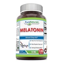 (原始内容存档于2018-03-21) (英语). Prure Naturals Melatonin Supplement = 10 Mg Pervice = 120 plats = NO-GMO = Gluten-Free = 在美国制造.