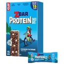 Zbar蛋白 - Cookies 'N Creme - Crispy Snack Bars - 用有机 Oats制造 - 非GMO - 5g蛋白 - Gluten FreeProtein Bars (15 Pack) (英语).