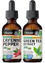 BIO KRAUTER Cayenne Tincture 2 Fl. Oz. & 绿茶 Tincture 2 Fl. Oz.