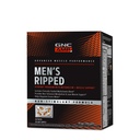 GNC Men's ripped 临床研究 多维特敏混合剂, 精益肌肉支持, 非兴奋剂公式, 30 services