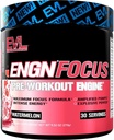 Evlution 营养 ENGN Focus - 与Creatine的紧张预战 - 最大聚焦公式 - 耐久能源的预战粉 - 与Beta-Alanine & Cafeine的预战 - 30 services - 西瓜