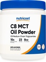 C8 MCT 油粉 23 功用(8oz) - 95% C8 MCT 油粉