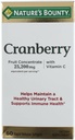 自然的丰盛的Cranberry 饮食补充 60软宝石