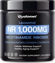 Liposomal NR (Nicotinamide Riboside) 配有跨Resveratrol,维生素C & Quercetin – 支持细胞井和健康衰老 - 150 Capsules - 在美国制造