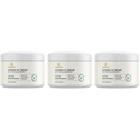 Swanson Vitamin K Cream with Menaquinone-7 - 眼凝胶帮助最小化眼睛下黑暗圆圈的外观 - 专题凝胶帮助努里什和亮皮肤 - (2 Fl Oz) (3 Pack)