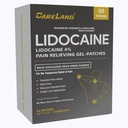CARELAND 4% Lidocaine Gel 补丁,35 个最大强度疼痛补丁用于Neck Knee Back和肩部的肌肉救济
