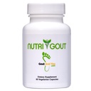 核糖体Uric Gout Uric Acid Cleanse 补充 w/Turmeric, Celery种子,Bromelain, Milk Thetle, Dandelion 和 Chanca Piedra, 60 植物胶囊各500毫克