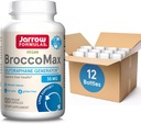 Jarrow Formules BroccoMax Sulforaphane Glucosinolate 35 MG, Sulforaphane 发电机支持肝脏健康,120 Veggie Capsules,最多60天供应,12 包