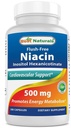 最佳天然物 Flush-Free Niacin Inositol 六氯硝基苯500毫克 180卡普尔