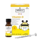 扎比的"婴儿维生素D滴滴",400IU(10mcg) 婴儿和托德勒液体补充剂,新生和上,滴滴Syringe 包含,0.47 Fl Oz