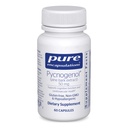 纯封装 Pycnogenol (Pine Bark 提取物) 50 mg → 假过敏性补充物,以支持认知功能和心血管健康 → 60 capsules