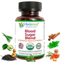 USDA有机血糖混合物 QQ支持健康代谢* 与Bitter Melon,莫林加,Aloe Vera,Nopal,Papaya Expless & More QQ60-Day Supplication QQ Vegan & Non-GMO USA-Made合拍.