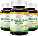 Lovita KSM-66 Ashwagandha 高度集中 5% Withanolide 95% Black Pepper Piperine 95% 压力救济和能源支持 维冈 130 Capsules (第3页)